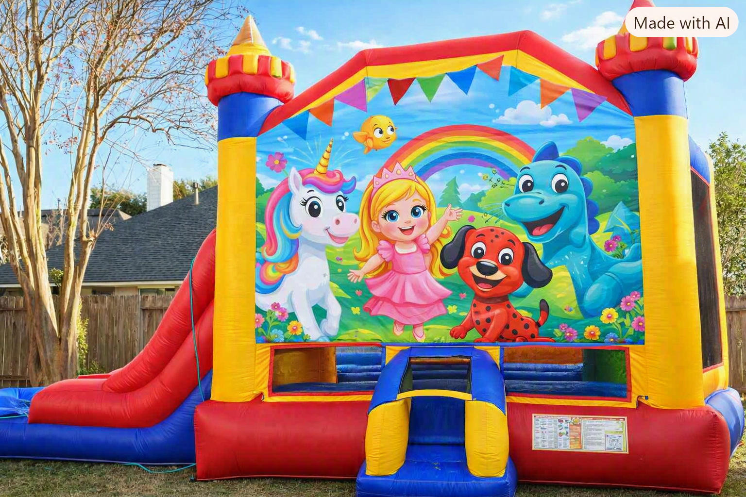 Minnie mouse inflatable bounce house